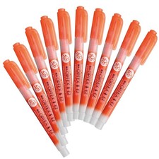Zebra Optex 1 EZ Orange Highlighter, 10 1 Count Pack of 10 , 10