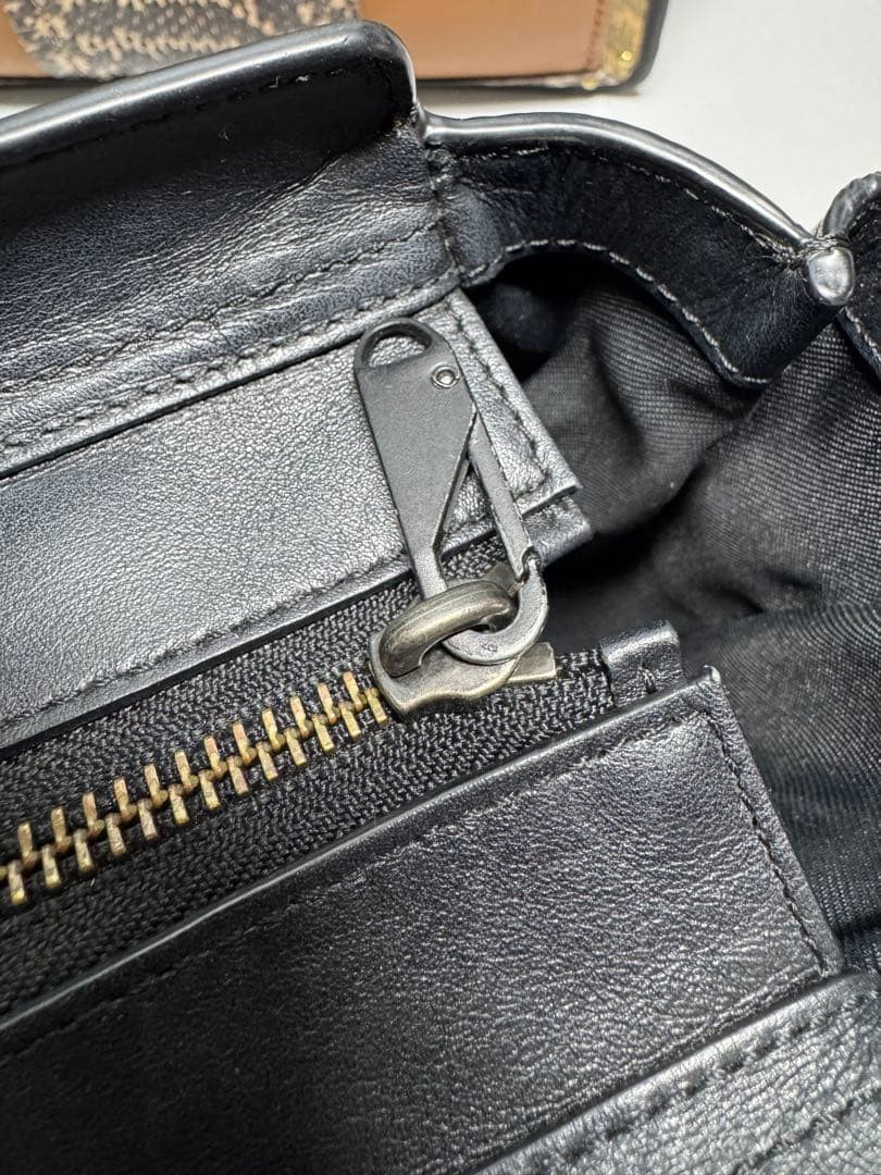 COACH Dreamer Python Snake Pattern Handbag Color … - image 9