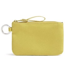 Vera Bradley Women's Outlet Store Lighten Up Zip ID Case Golden Olive Brand New 