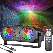 5 in 1 DJ Disco Light LED Stage Projector Sound Active