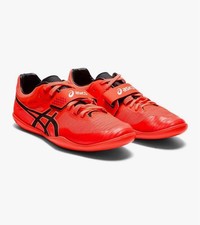 ASICS Track and Field Spike THROW PRO 2 1093A142 Sunrise Red Black 25.5cm US7.5