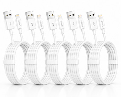 5x Ladekabel original für iPhone  Pro Max 1m USB für Apple iPhone iPad Kopfhörer