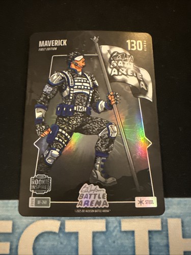 2026 Bo Jackson Battle Arena MAVERICK COOPER FLAGG RC Steel Battlefoil 1st Ed