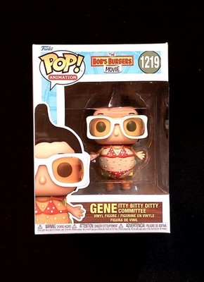 Gene Itty Bitty Ditty Committee Funko Pop! 1219 Bob's Burgers in NEW Protector!