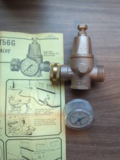 Watts No. T56, T56G Water Pressure Fill Valve Regulator For Recreational Vehicle