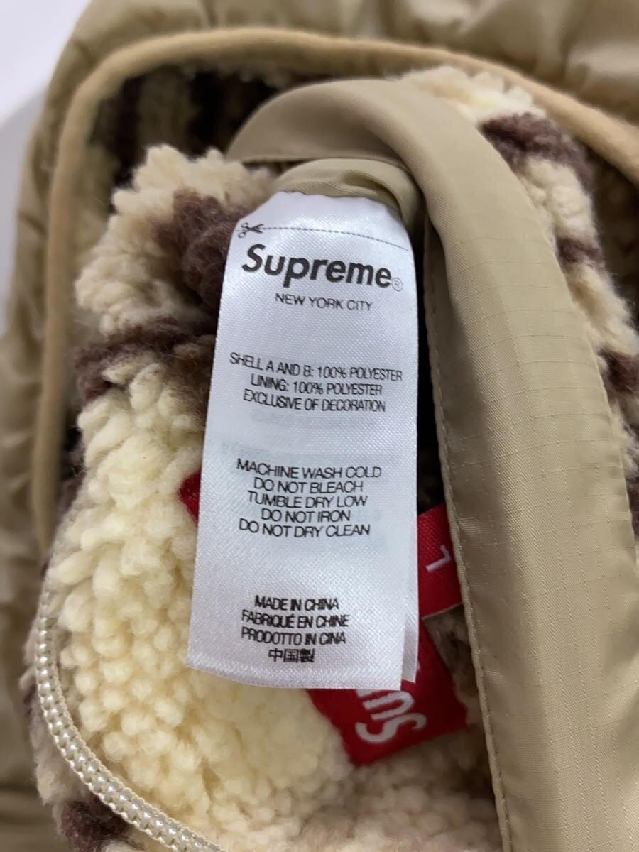 Supreme 22Aw Geo Reversible WINDSTOPPER Flee Lease Jacket M Polyester thumbnail 4