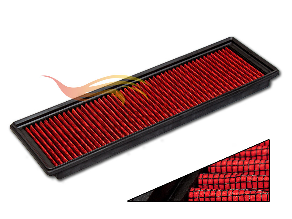 Rtunes Reusable High Flow Racing OEM Drop-In Panel Dry Engine Air Filter GF1551