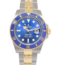 Rolex Rolex Submariner Date Yellow Gold/Steel Ceramic Blue 41mm Watch +Card '20 126613