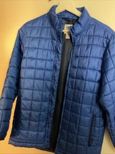 Old Navy Boys/Girls XL 16-18 Puffer Jacket Coat Blue Unisex PACKABLE.