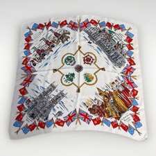 Vintage 1953 Queen Elizabeth Silk Coronation ...