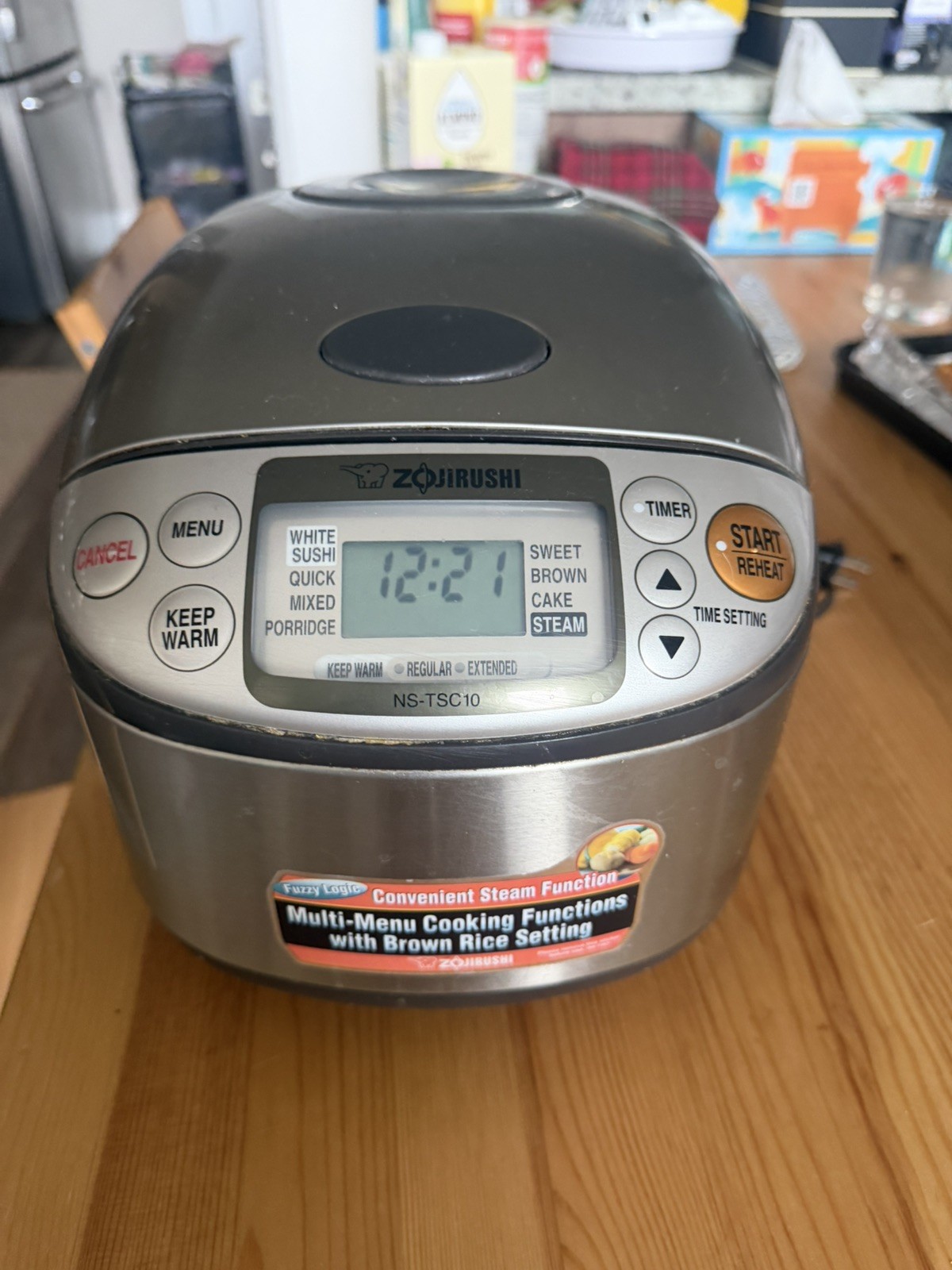 Zojirushi NP-GBC05 Induction Rice Cooker and Warmer - Stainl