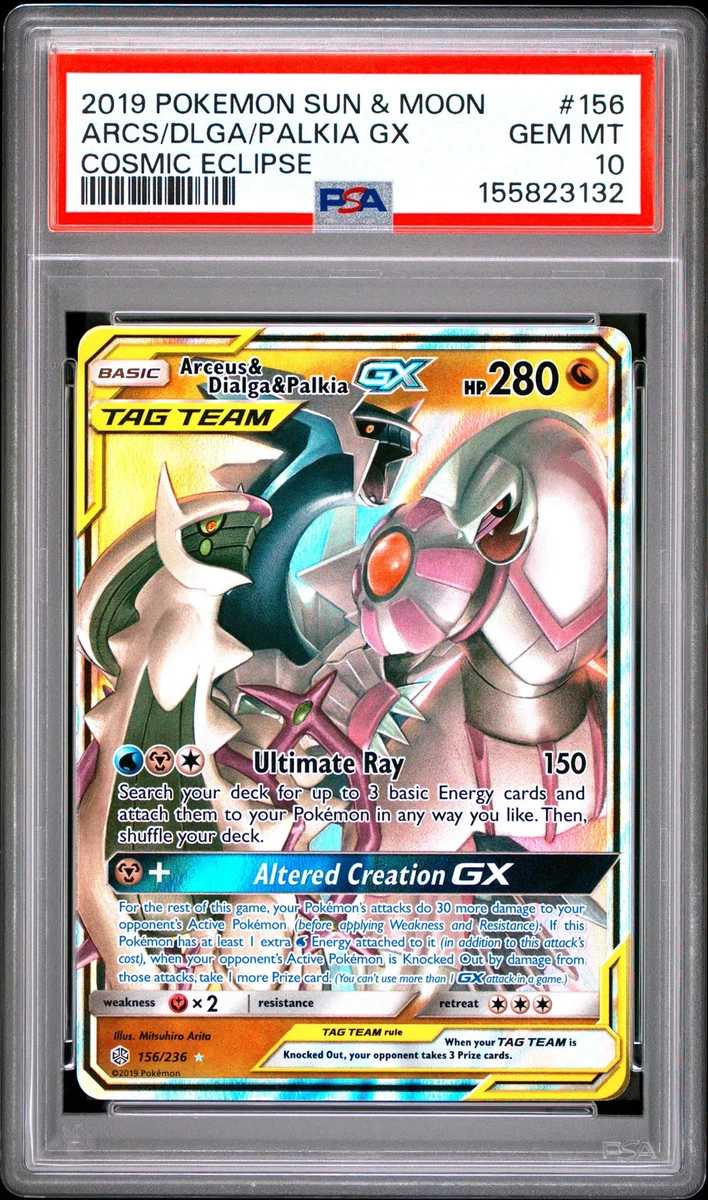 Arceus & Dialga & Palkia GX Pokémon TCG Cards for sale