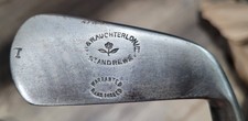 Antique Vintage D W Auchterlonie St. Andrews Condie Hickory Wood Shaft Golf Club