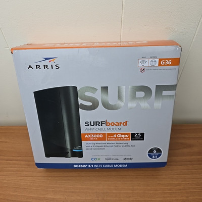 ARRIS G36 - SURFboard DOCSIS 3.1 Multi-Gig Cable Modem & Wi-Fi 6 Router Combo