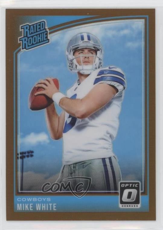 2018 Donruss Optic Rated Rookie Bronze Prizm Mike White #185 Rookie RC 0d8