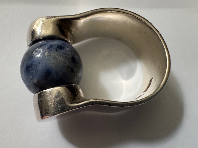 Silpada Sterling Silver Interchangeable Stone Bal… - image 2