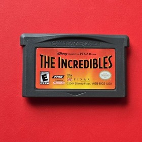 Game Boy Advance Cars Finding Nemo Incredibles Nintendo GBA Lot 3 Disney Games