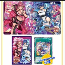 Yugioh Uncensored Art Evil Twin Playmat + Card Sleeve Lil-la Ki-siki 100p