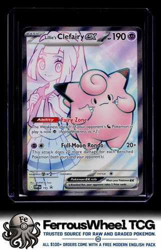 Lillie's Clefairy ex 195 - SV: Scarlet & Violet Promo Cards - (NM)