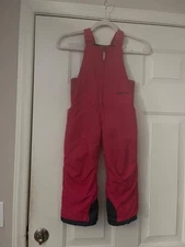 Arctix Ski Bib Pink Overalls Insulated Snow Winter Girls  (Size 4X) NWOT