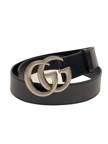GUCCI Men's Leather Belt in Black 406831 DJ20N