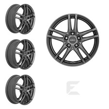 4x 19 Zoll Alufelgen für Mercedes Benz CL / Dezent TZ graphite (B-8404638)