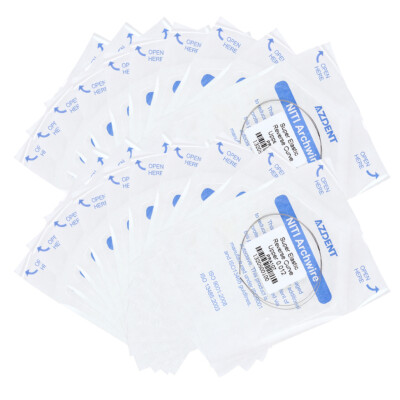 Materiale Ortodontico AZDENT Arco Ortodontico Dentale In NITI Con Curva Inversa Elastica - Confezione Da 2 Pezzi Arco Round Per Apparecchio - Foto 10