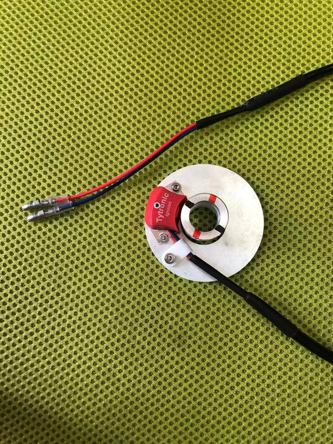 19701979 Tx750 Electronic Ignition Points Plate Advancer Tytronic for