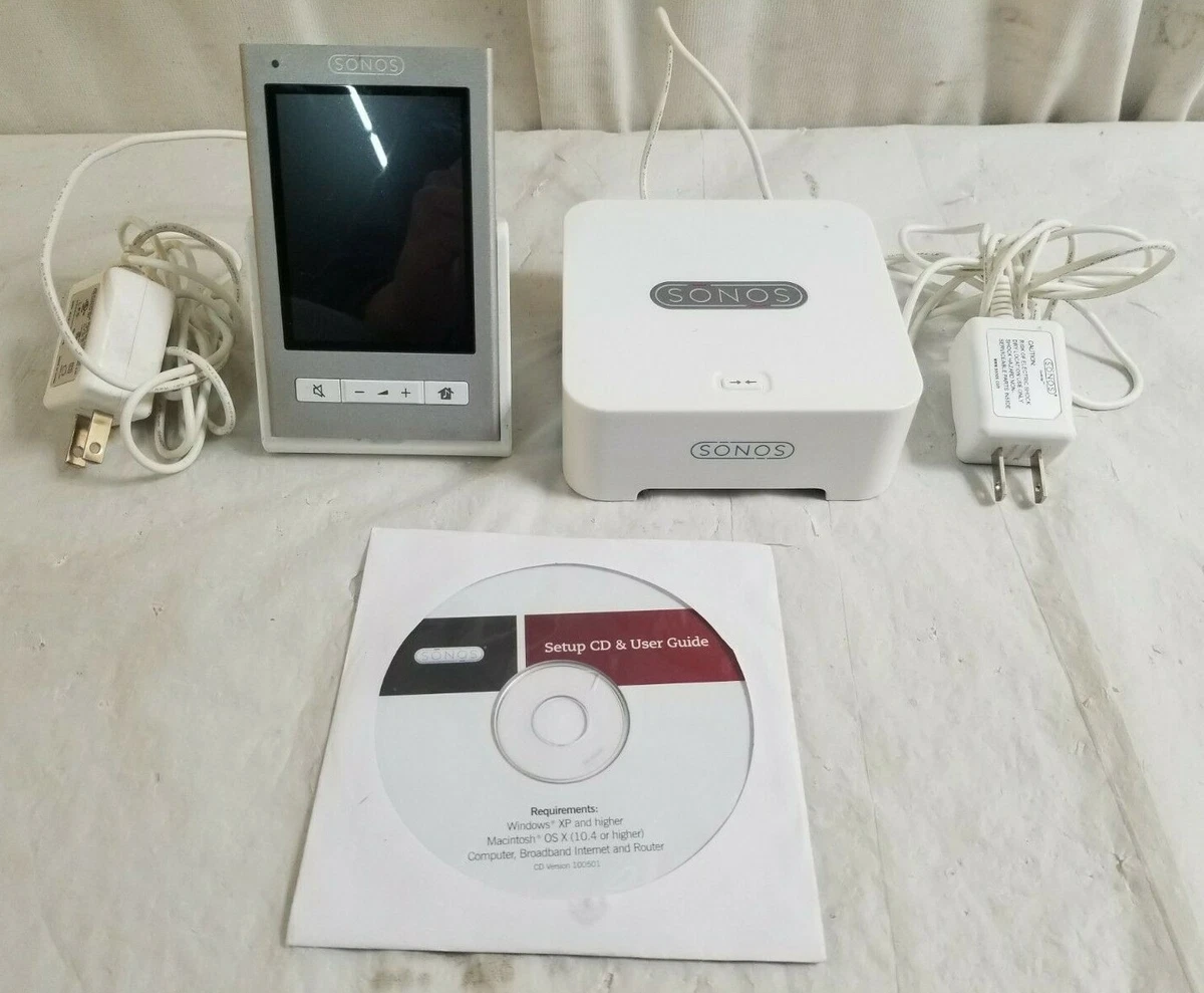 SONOS Multi Room Music System Zone Bridge BR100 w Setup Disc NICE