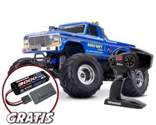 Traxxas BIGFOOT n.1 HD BL-2S con batteria Lipo 3000mAh gratuita e caricatore USB-C T