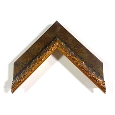 2" Readymade Wood Picture Frame (Copper Leaf)