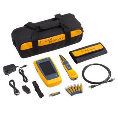 Fluke Networks LIQ-KIT Linkiq Cable + Netzwerk Tester Mit Sonda Intellitone