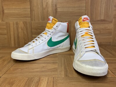 RARE🔥 Nike Blazer Mid 77 Rayguns Sequins Mardi Grass Sz 7Y White