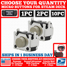 Shoulder Micro Button Steam Deck LCD/OLED Left/Right Bumper L1/R1 Replacement