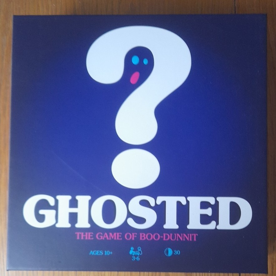 GHOSTED The Game of Boo-Dunnit! Board Game Ages 10+ **BRAND NEW**