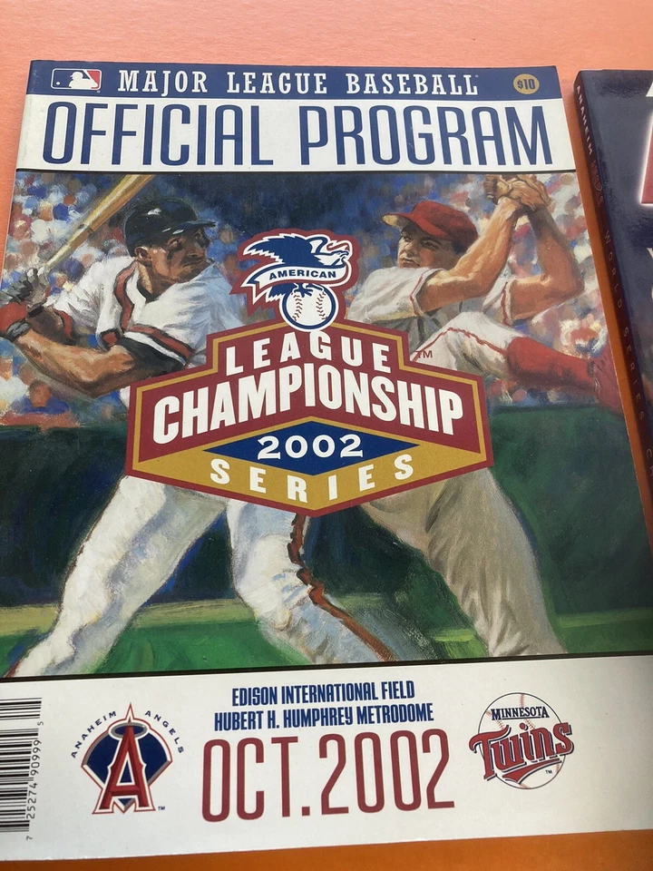 Anaheim Angels 2002 World Series Championship Book & 2002  League Program - Image 3 of 3