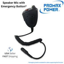 Portable Speaker Microphone for Motorola ( (W/Emergency Button) DEP550, XPR3000