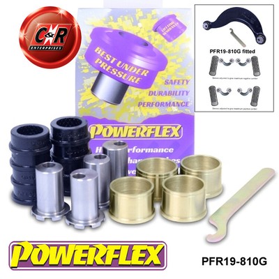 Powerflex Rr obere Strg Arm Sturz Adj Buchsen für Ford Focus 1 + Est PFR19-810G