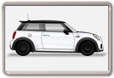 FRIDGE MAGNET - MINI Mk3 John Cooper Works - - GRAPHIC CAR ART - Large