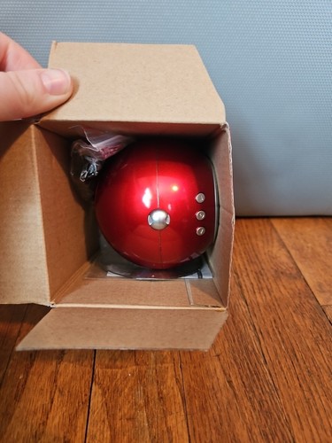 Digital Christmas Tree Ornament Red Ball 60 Picture Mac & Windows Compatible - Picture 5 of 6