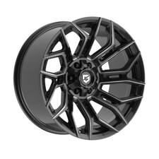 Gear Offroad 776bm Flair 20x9 8x170 Offset 0 Gloss Black Milled Quantity Of 4 Gear Offroad 776bm Flair 20x9 8x170 Offset 0 Gloss Black Milled Quantity Of 4