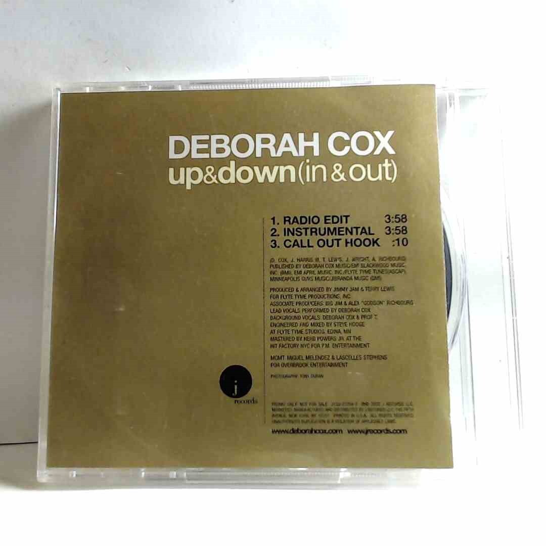 Deborah Cox – Up & Down (In & Out) (CD, Promo, US, 2002, J Records
