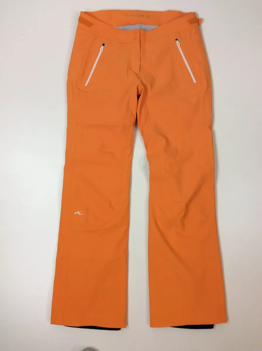 KJUS LADIES 38 / UK 8-10 FORMULA ORANGE SKI PANTS WINTER SPORTS RRP Â£429 A