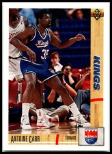 Antoine Carr #313 1991-92 Upper Deck Kings B0140A