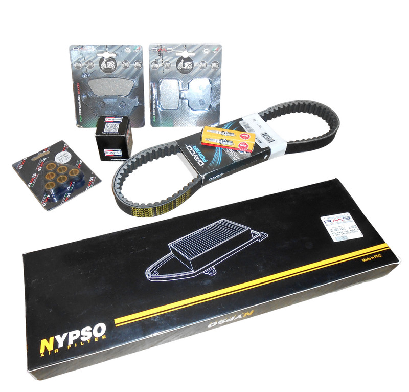 Kit entretien adaptable scooter Yamaha 125cc Xmax pour réparer les pertes d'accélération