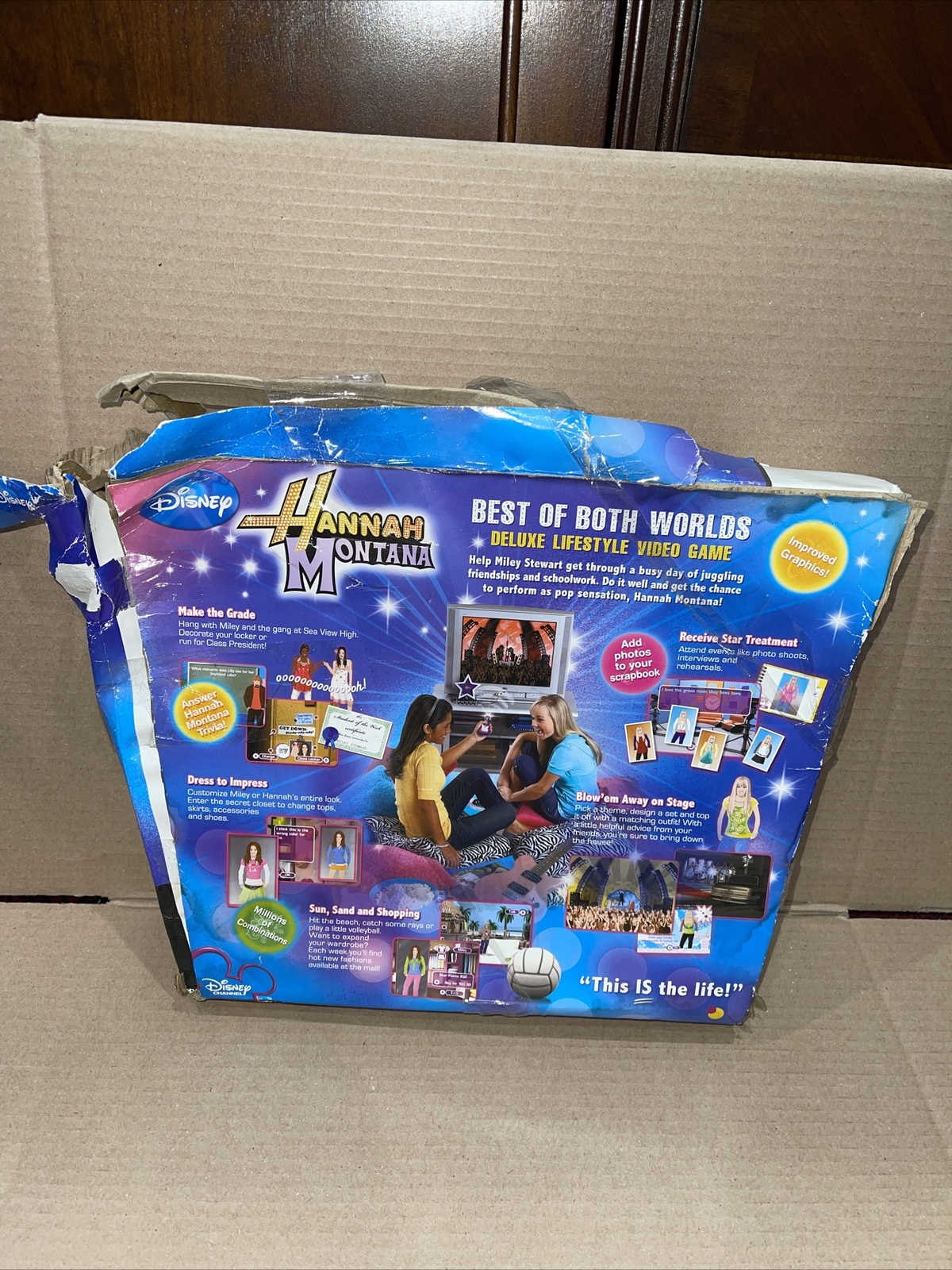 Hannah+Montana3A+Best+of+Both+Worlds++Deluxe+Lifestyle+Video+Game+TV