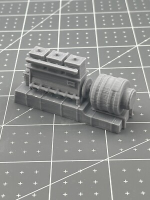 #ad #ad O Scale 1 48 Diesel Locomotive Engine Load For Flat Car Freight $17.99