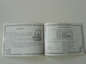 Notice Jeu Nintendo NES Les Schtroumpfs Version FRG (Fran&ccedil;ais & Suisse) 