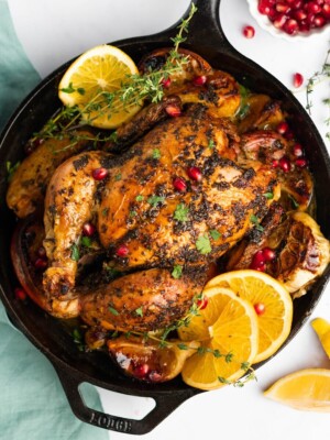 Minted Roast Chicken Seasoning Marinade Spice Mix Dry Grilled BBQ Meat Rub  200g UK