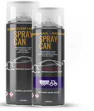 Leyland Dark Blue Tractor + Machinery Aerosol Spray Paint 400ml